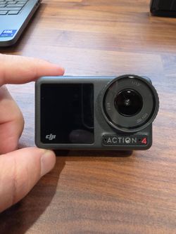 DJI Action 4 camera with accessories