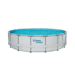 15 Round x48 Tall Summer Waves Polygroup Pool