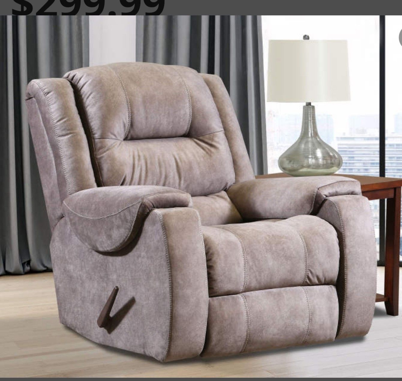 Bradford Tan Rocker/Recliner