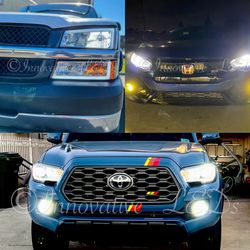 Led Headlights Size 9007 Luces 6000k Bright Glacier White