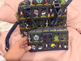 Loungefly Nightmare Before Christmas Tarot Card Bag