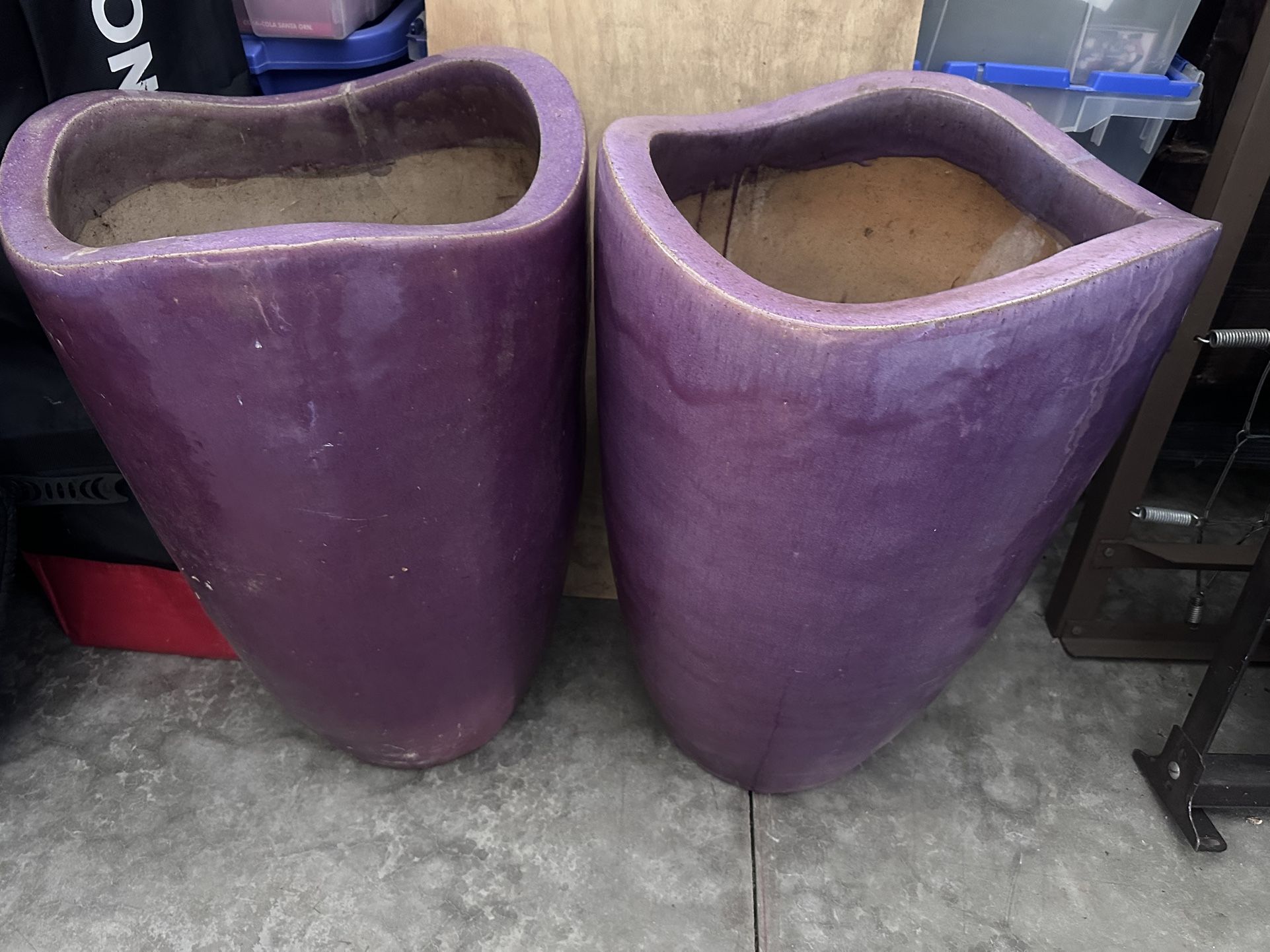 Large & Heavy Ceramic Pots