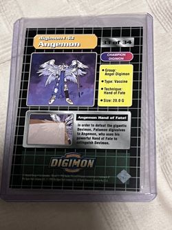 DIGIMON Rookie Digimons EXCLUSIVE PREVIEW CARD 2 of 34