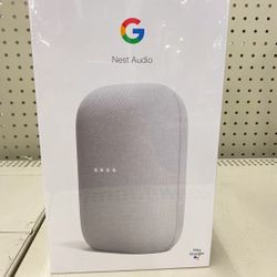Google Nest Audio - Smart Speaker with Google Assistant - Chalk