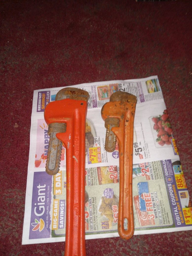 Pipe Wrench Set