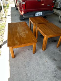 Coffee and end tables