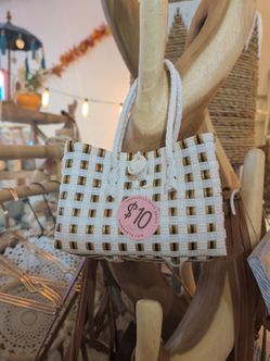 Small beach purse