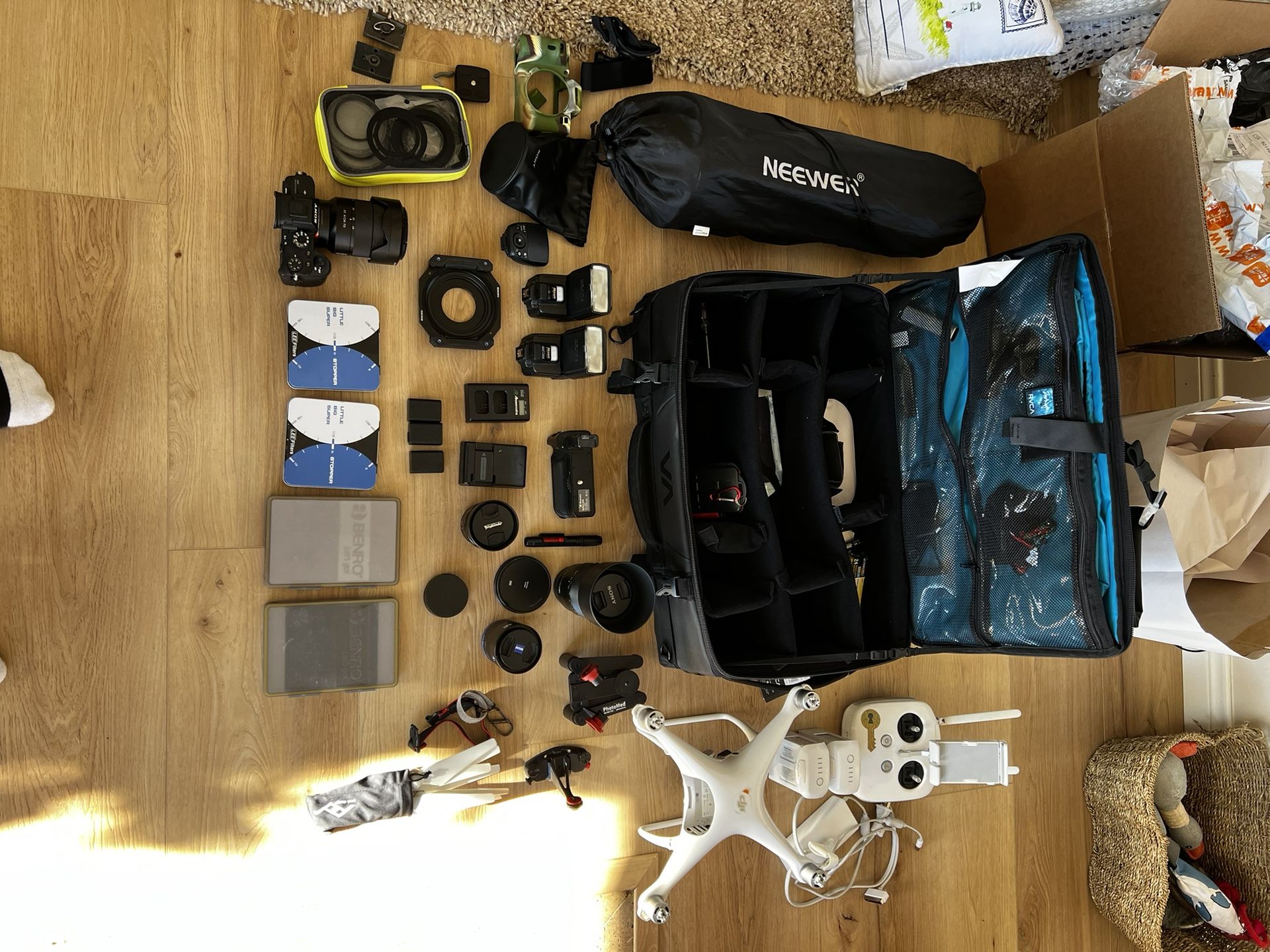 All mint condition Camera, Drone photography Equipment 