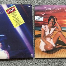 Joan Baez Gulf Winds And From Every Stage Vinyl LP Promotional Records