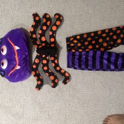 Halloween Baby Spider Costume (3-6m)