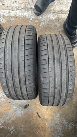 2 used Michelin tires 245-40-19 tires