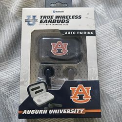 NCAA Auburn University Tigers Wireless Earbuds