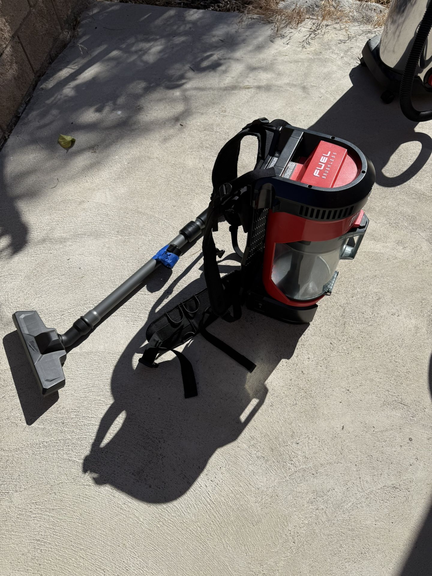 Milwaukee Backpack Vacuum Great Condition