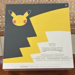 Pokémon Center Celebrations 25th Anniversary ETB