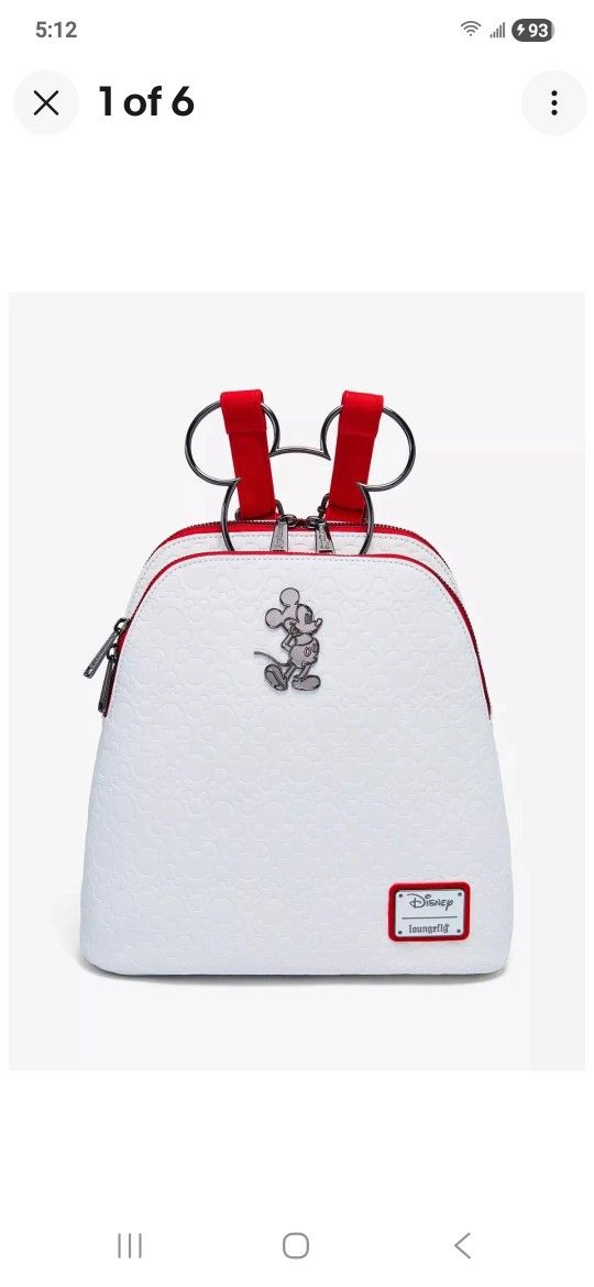 Mickey Mouse  Mini Backpack. 