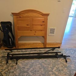 Twin Headboard w/ 2 Twin Frames