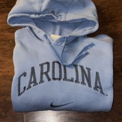 Nike North Carolina Tar Heels UNC Mens Retro Pullover Hoodie Multi Sz Small