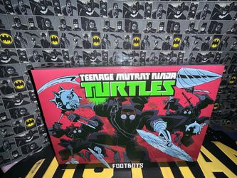 2012 nickelodeon TMNT Teenage Mutant Ninja Turtles Footbots Box Set