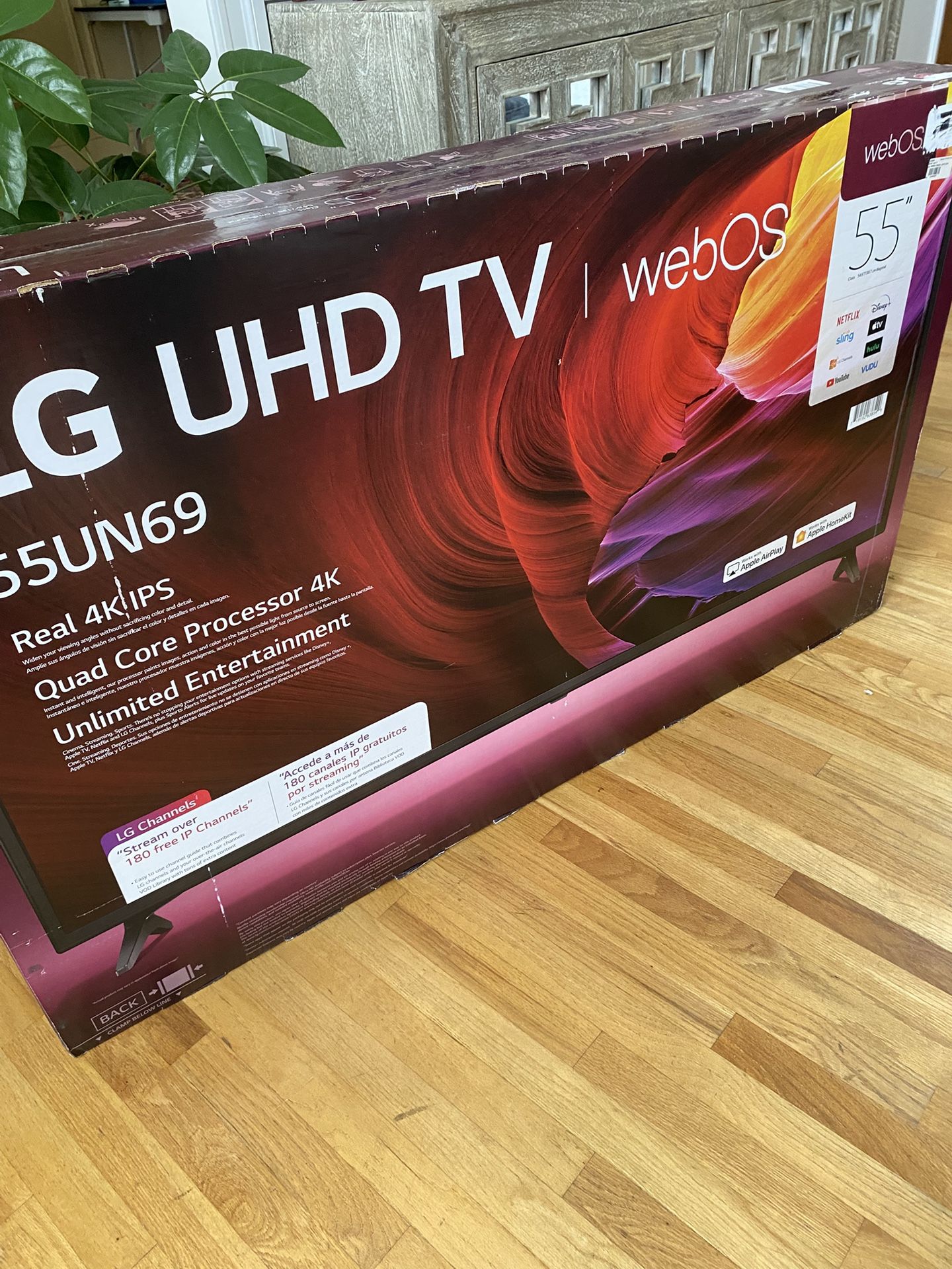 LG UHD WEB SMART TV