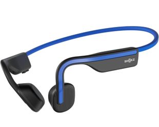 SHOKZ (AfterShokz OpenMove - Open-Ear Bluetooth Sport Headphones - Bone Conduction Wireless Earphones - Sweatproof for Running and Workouts, with Stic
