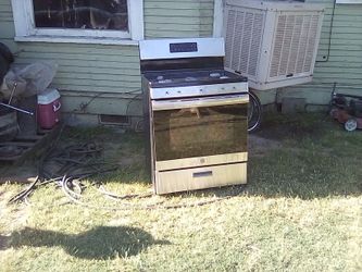Used gas electric stove
