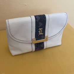 L.a.m.b. clutch purse