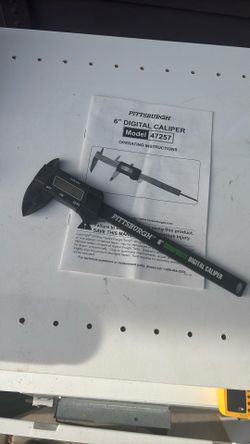 6 Inch Pittsburgh Digital Caliper