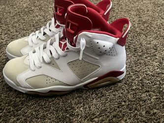 retro 6 jordan's hares size 10