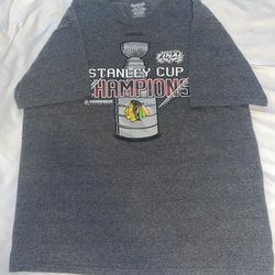 Reebok Chicago Blackhawks, 2015 Stanley Cup Championship T-Shirt
