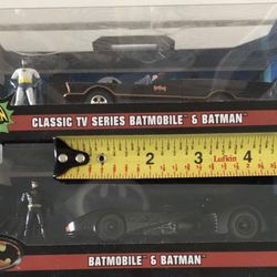 Batman Batmobile 5 Inch NEW 1966 & 1989