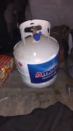 Full tank of propane