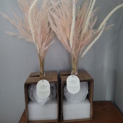 Brand New faux arrangements wheat and foxtail