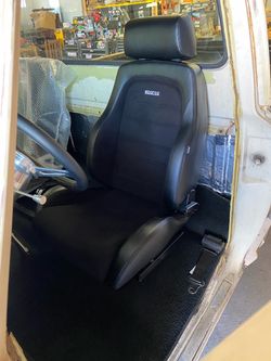 Sparco GT sport seat with rails
