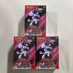 Pokemon TCG: Destined Rivals Build & Battle