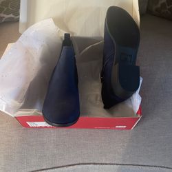 Navy Blue Boots