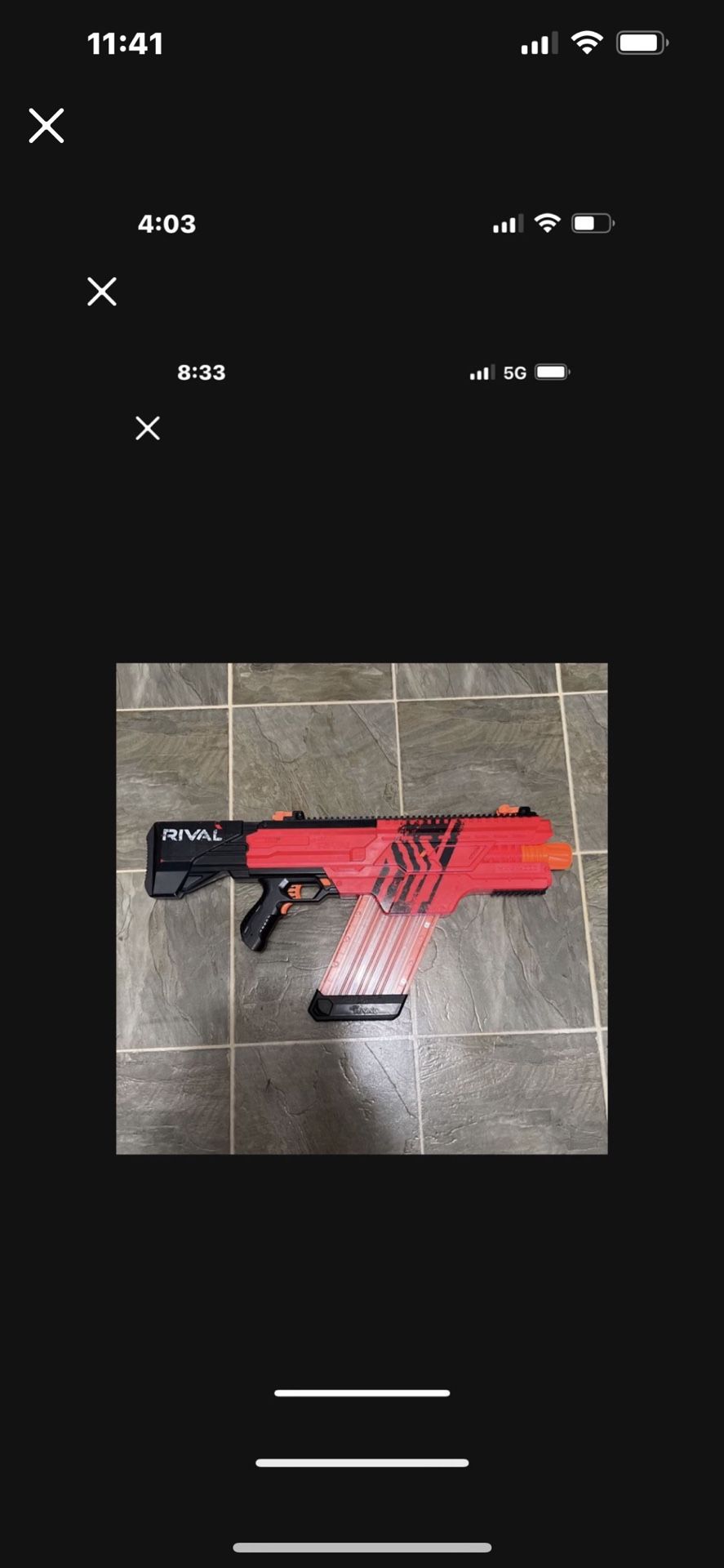 Rival Nerf Gun