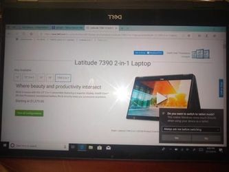 Dell touchscreen laptop