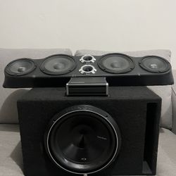 12” PUNCH P3 with amp And Speakers 