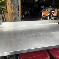Stainless Steel Table 60”x30”x36”