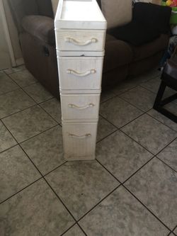 White Bathroom Storage