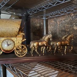 1970 Horse Clock