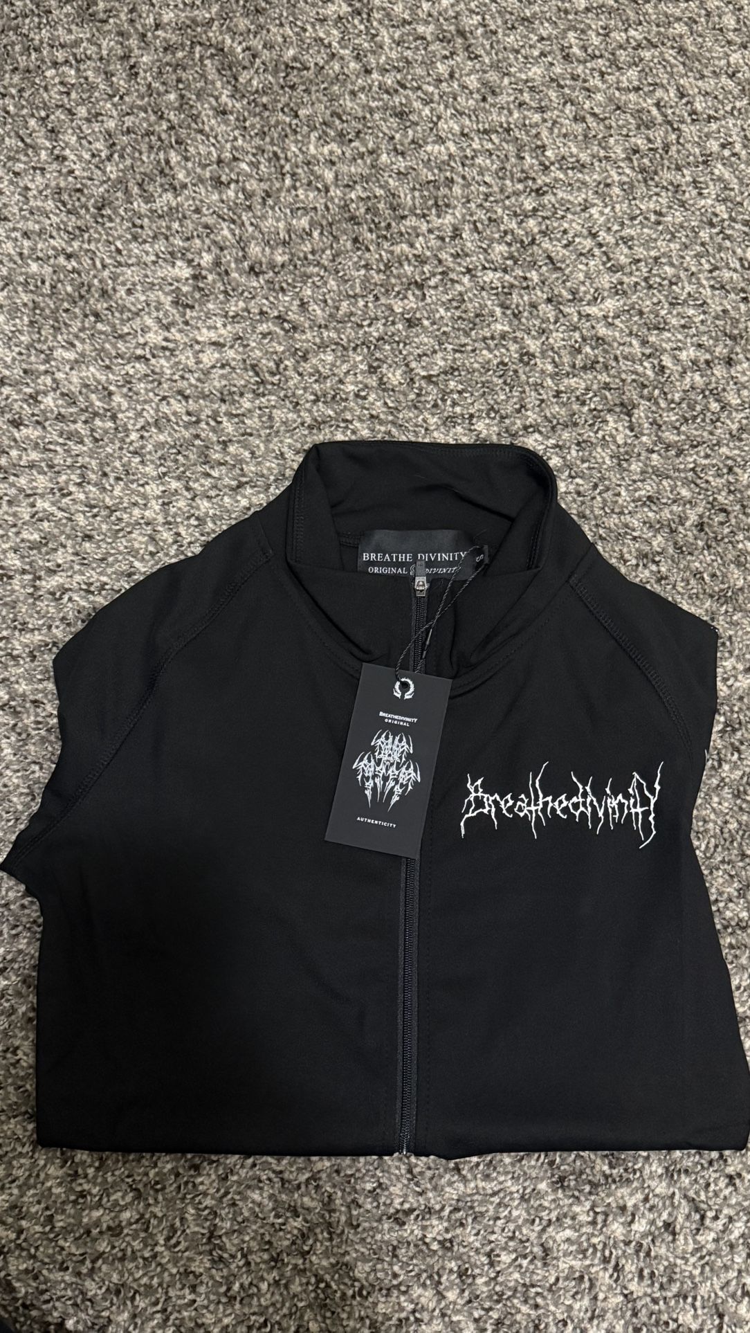 Void Tech™ Vampire Hunter Zip-up Compression [MIDNIGHT] S/ MIDNIGHT