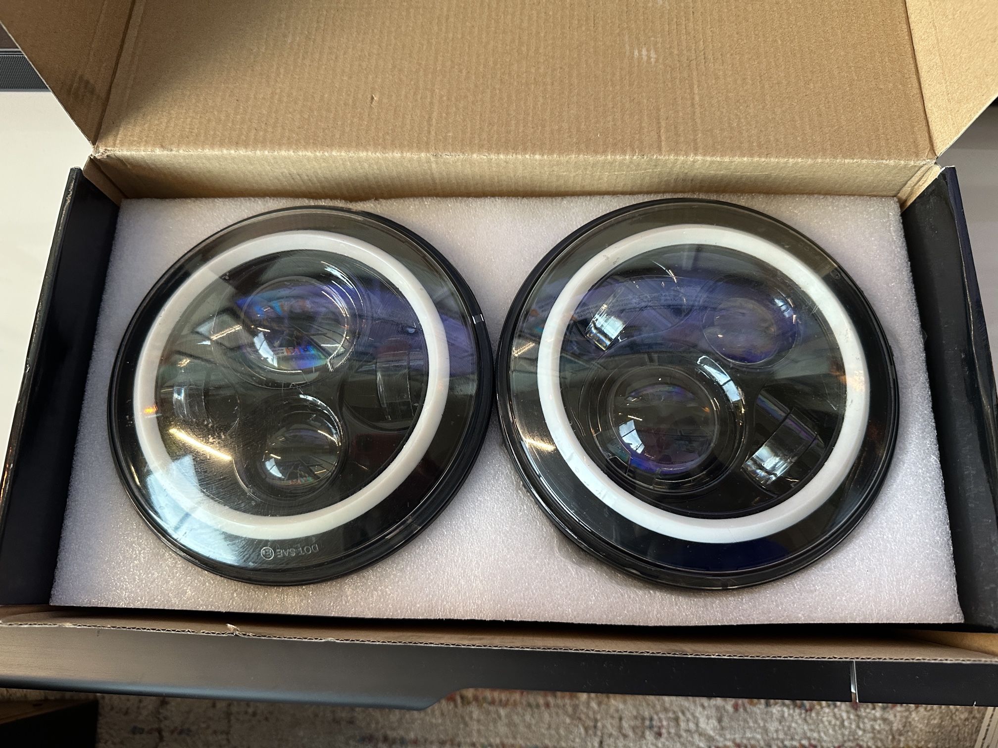 Jeep wrangler jk LED headlight