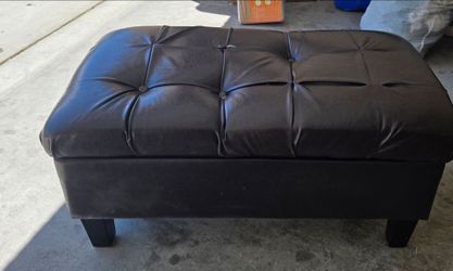 Storage ottoman bench