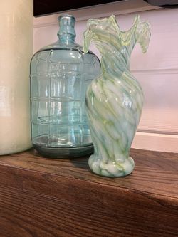 Hand Blown Glass Vase