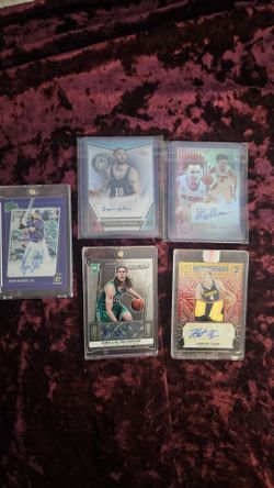 Trading Card Lot Of Autos