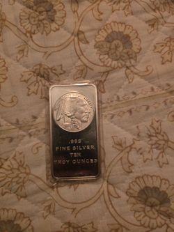 10oz Silvertowne buffalo bar