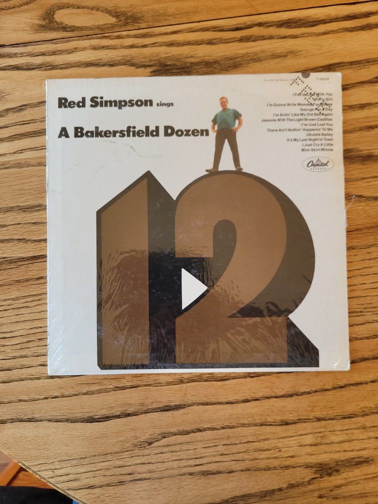 Red Simpson Sings A Bakersfield Dozen T,2829