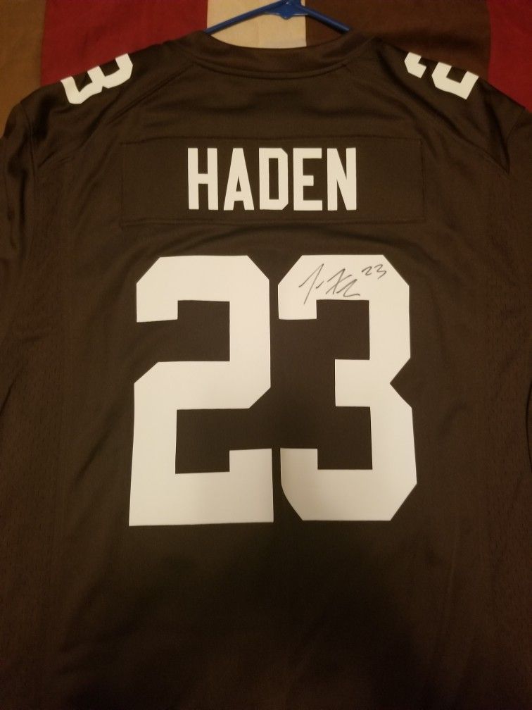 Autographed Joe Haden Browns Jersey