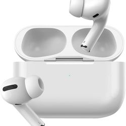 Wireless Earbuds Bluetooth 5.0 Headphones with Charging Case Noise Cancelling 3D Stereo Headphones Built in Mic in Ear Ear Buds Pop-ups Auto Pairing H